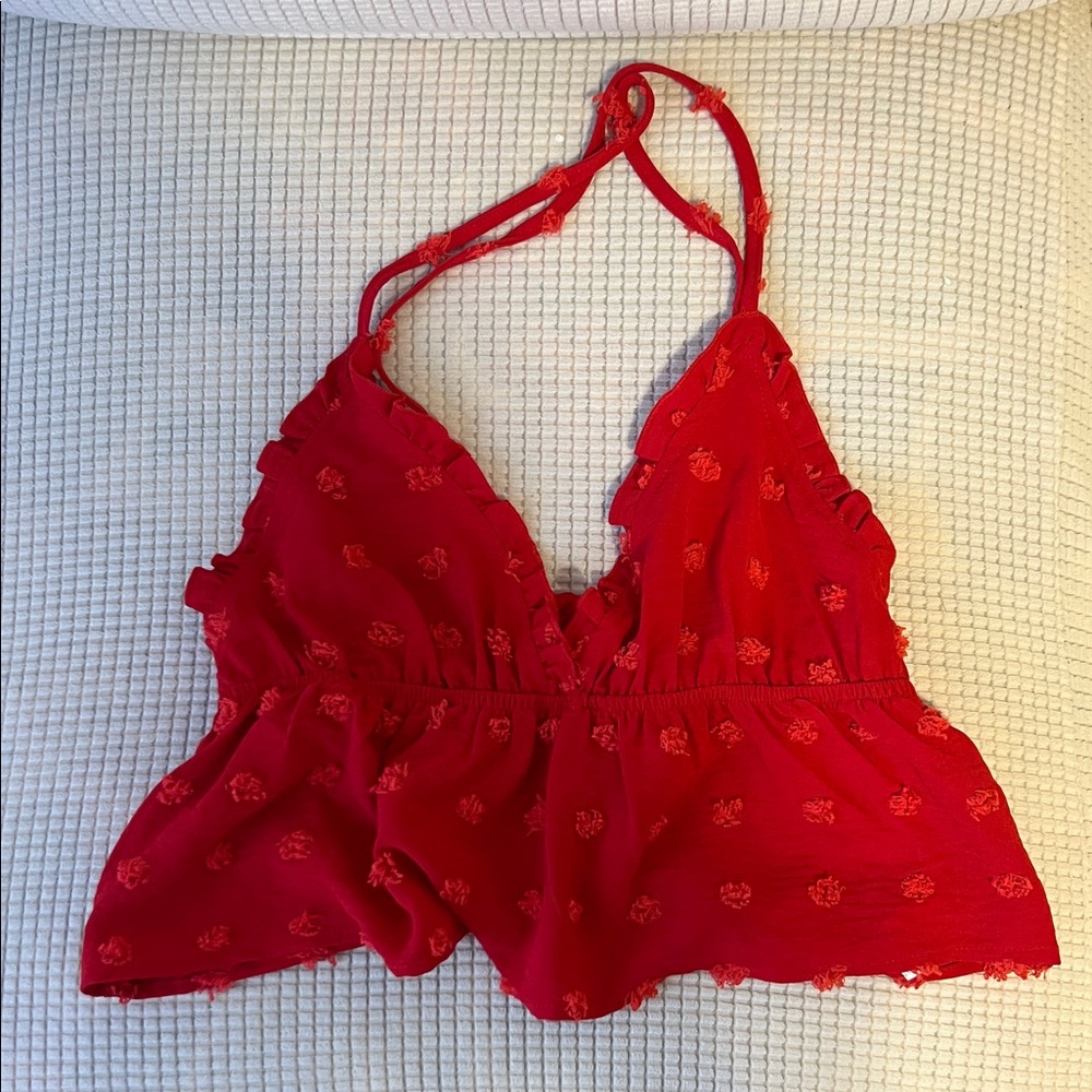 SHEIN Red Top